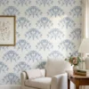 Azul Empolvado + Blanco Lino