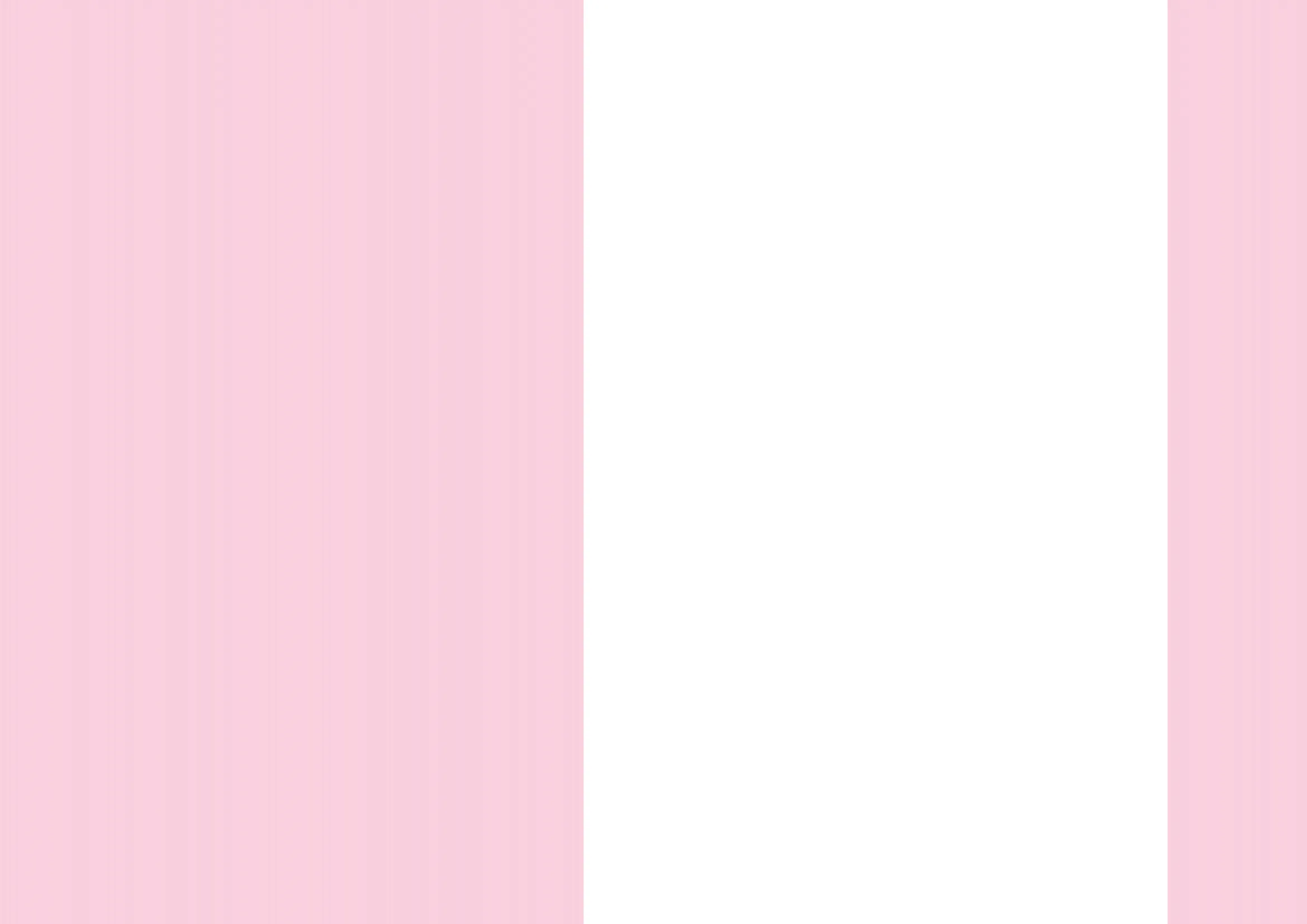 (XL) Della, rayas, Rosa Rubor y Blanco