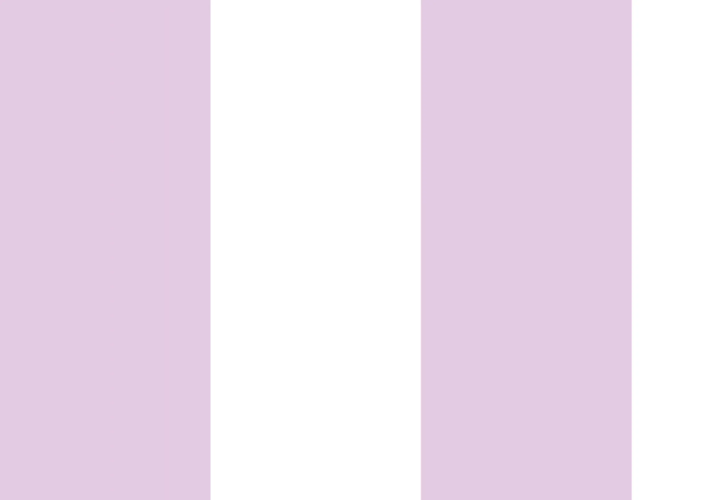 (L) Della, rayas, Lavanda y Blanco