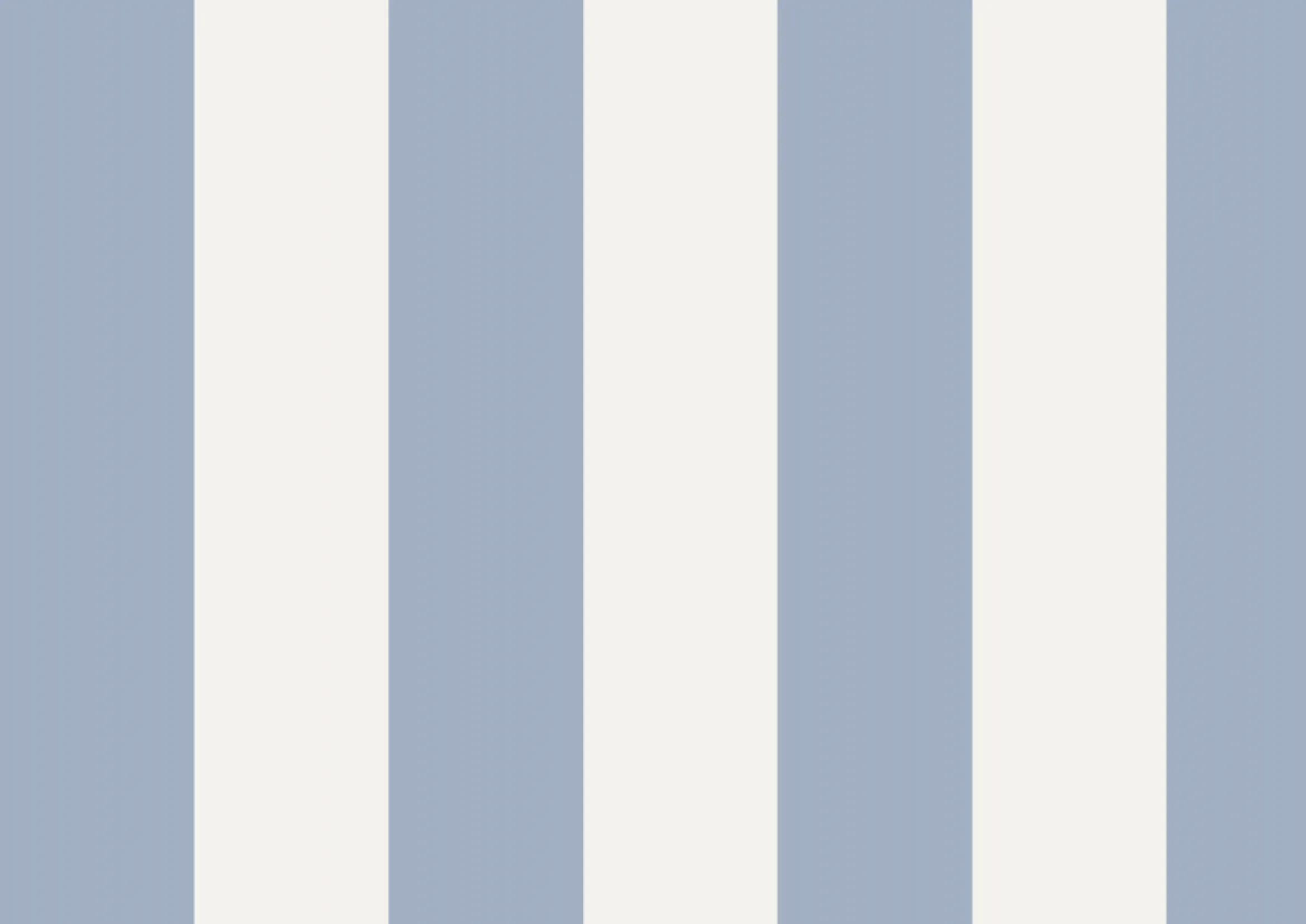 (M) Della, rayas, Azul Empolvado y Blanco Lino