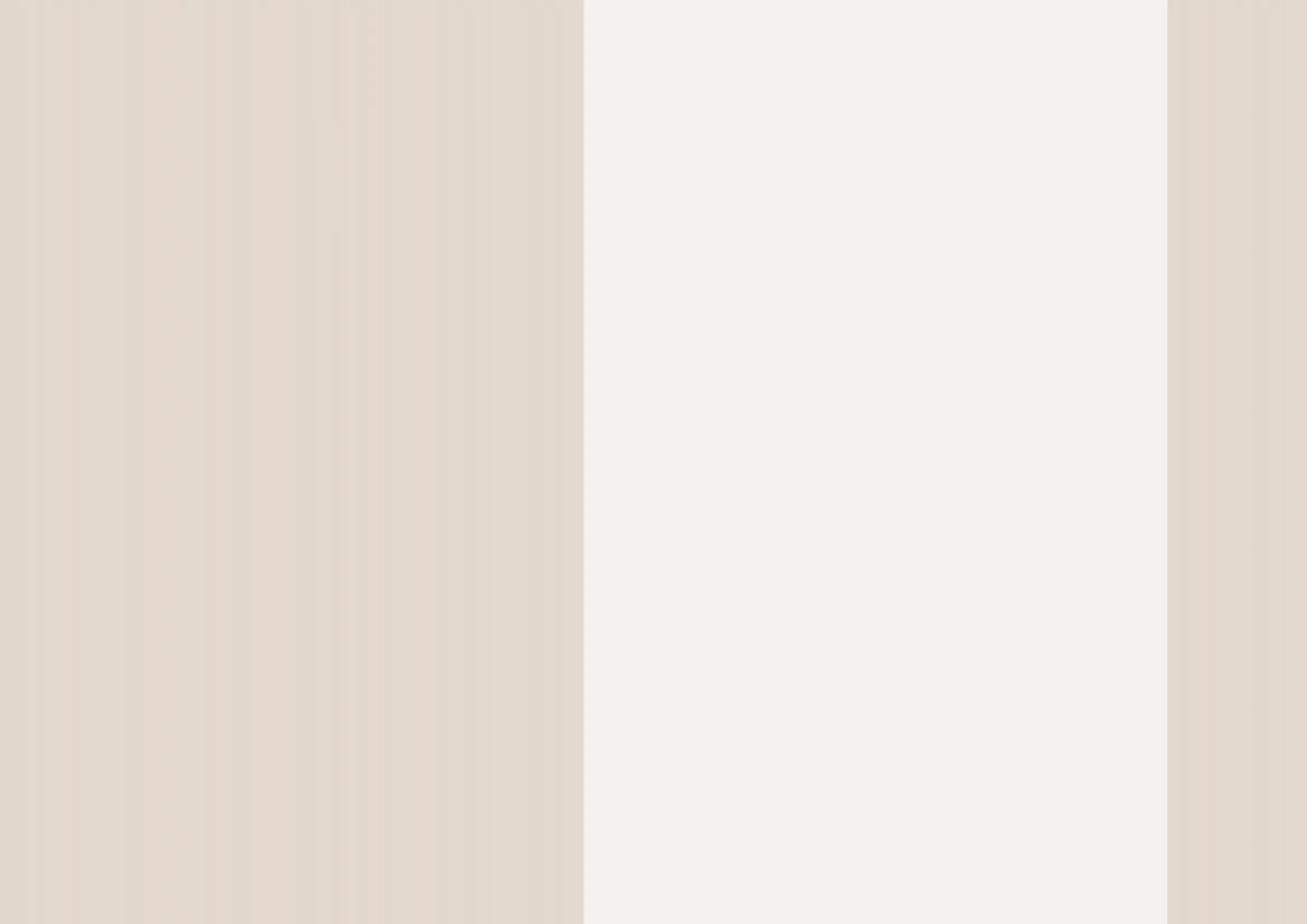 (XL) Della, rayas, Beige y Blanco Lino